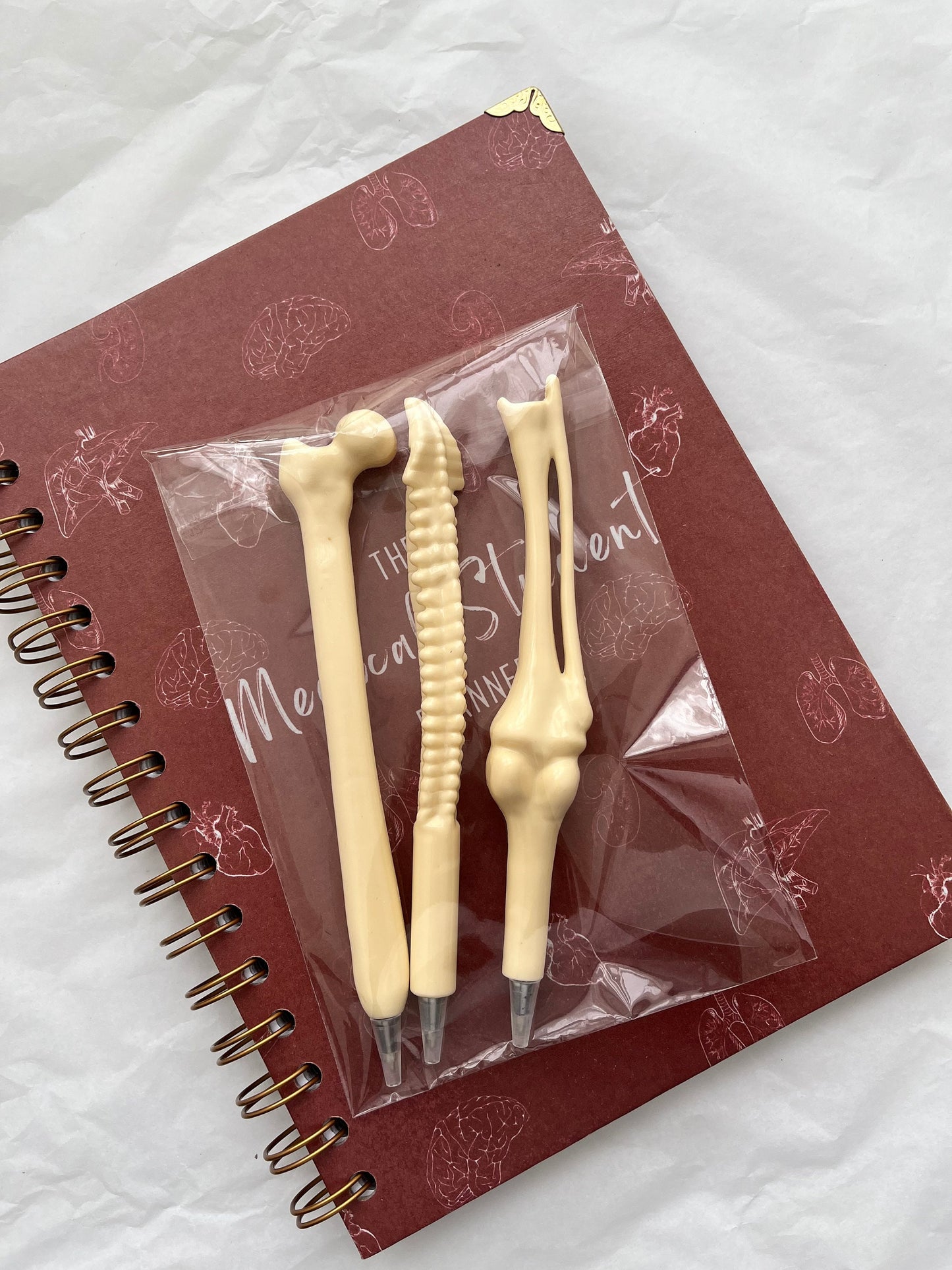 Bone-shaped ballpoint pen