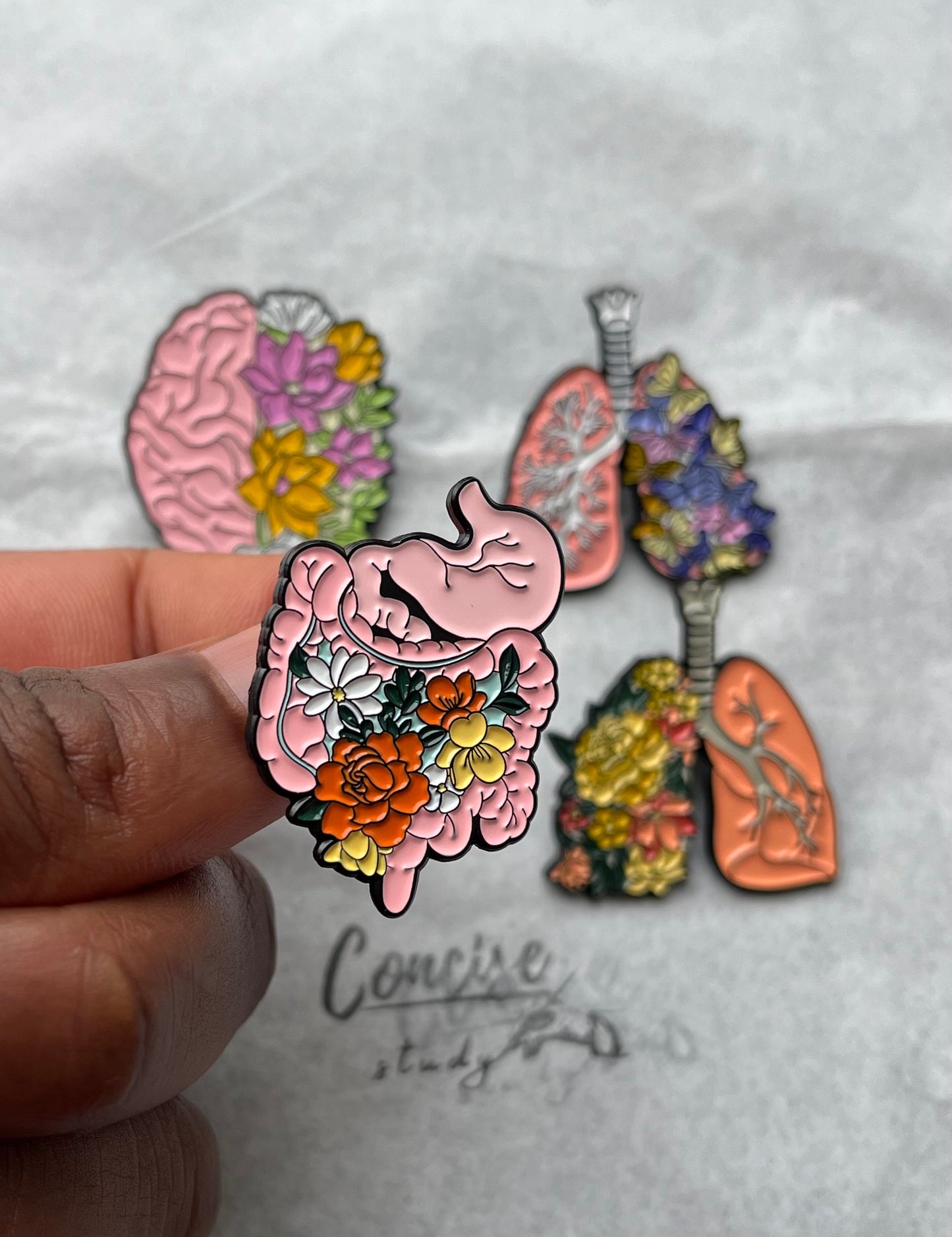 Anatomical Enamel Pins