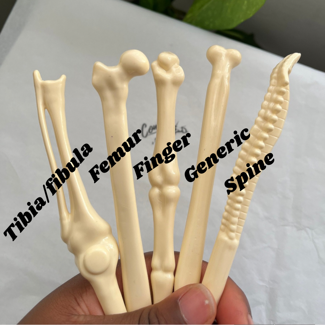 Bone-shaped ballpoint pen