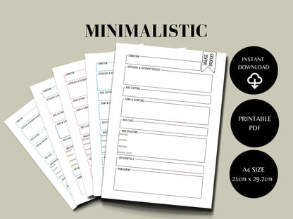 Disease Profile Notes Template