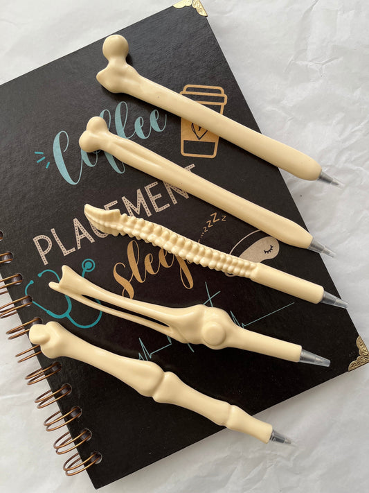 Bone-shaped ballpoint pen